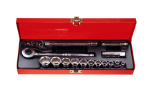 Load image into Gallery viewer, 16 Piece 3/8" Drive SAE Socket Set