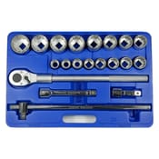 Load image into Gallery viewer, 3/4" Dr Socket Set 21pc SAE (12p)