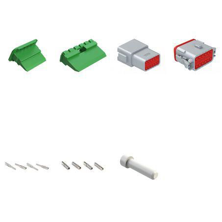 Amphenol AT #16 - 12 Way Connector Kit