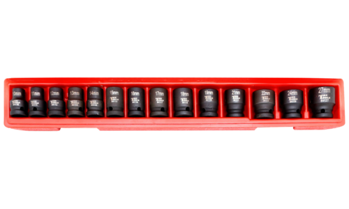 14 Piece 1/2" Drive Metric Impact Socket Set