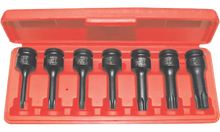 Load image into Gallery viewer, 1/2" Drive Torx Impact Bit Socket Set - 7 Piece