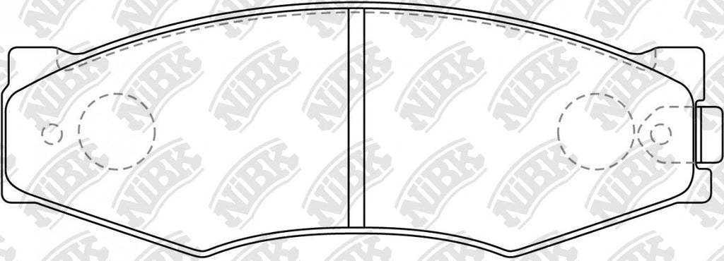 Front Brake Pads For Nissan Isuzu - XP DB382 PN2105