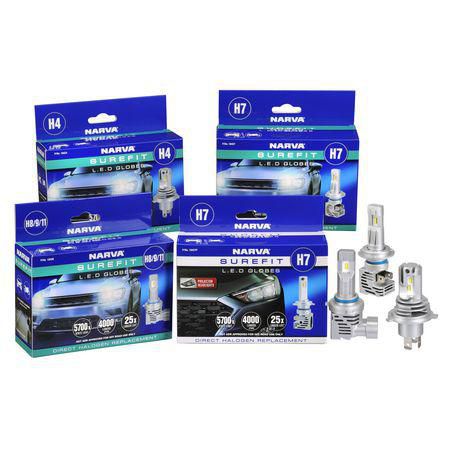 Narva H7 LED Headlight Bulb Surefit