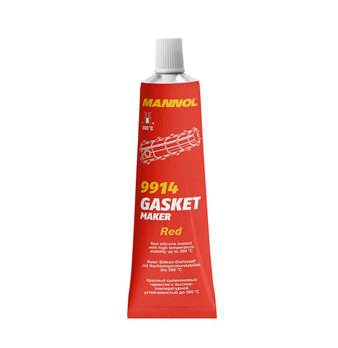 MANNOL 9914 Gasket Maker Red High Temperature Sealant