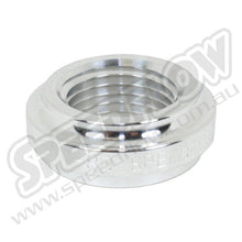 Load image into Gallery viewer, FEMALE WELD ON BUNG, -8 ORB 3/4"-16 THREAD, ALUMINIUM