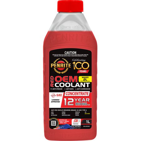1L Red Coolant Concentrate