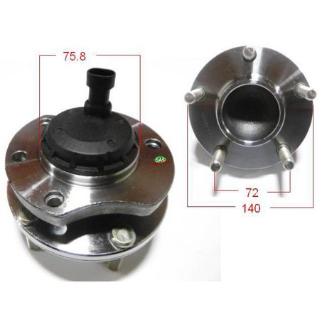SAS Wheel Hub HA3154 Replacement