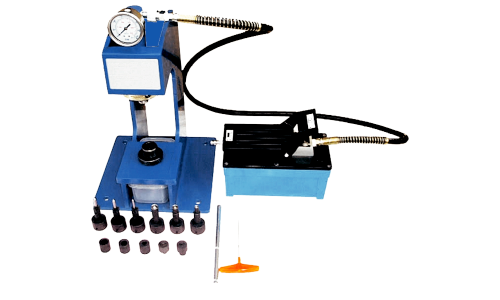 Hydraulic Brake Lining Shoe Loader with Air Pump