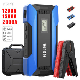 SPY ODM/OEM 12V Lithium Rechargeable Car Jump Starter 2000A