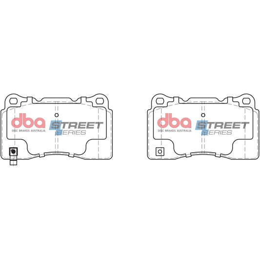 DBA Street Series Brake Pads Set - DB1678SS - AutoCentre Parts New Zealand