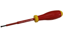 Load image into Gallery viewer, VDE Insulated Slotted Screwdriver 4 x 100mm