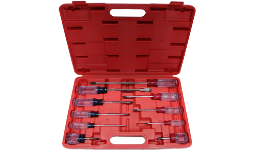 10 Piece Acetate Mechanics Screwdriver Set