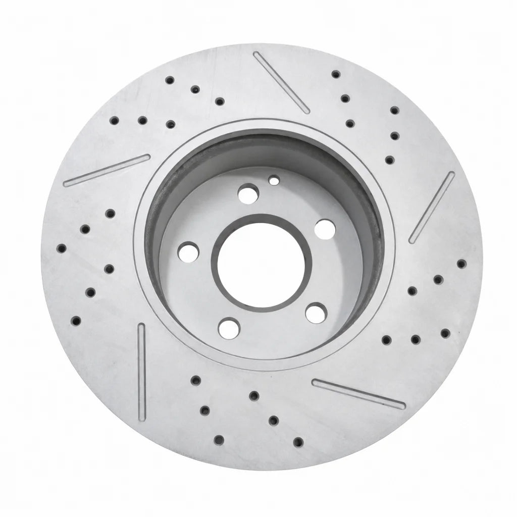 Mercedes-Benz SLK R171 front brake disc rotor pair, OE 2034210512