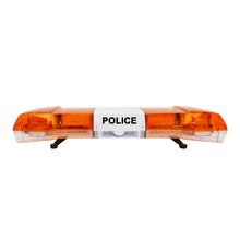Load image into Gallery viewer, Amber LED warning emergency lightbar with siren for ambulance fire truck