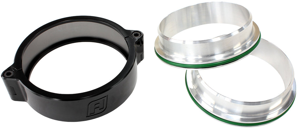 2.0" BILLET INTERCOOLER CLAMPSQUICK CONNECT BLACK CLAMP