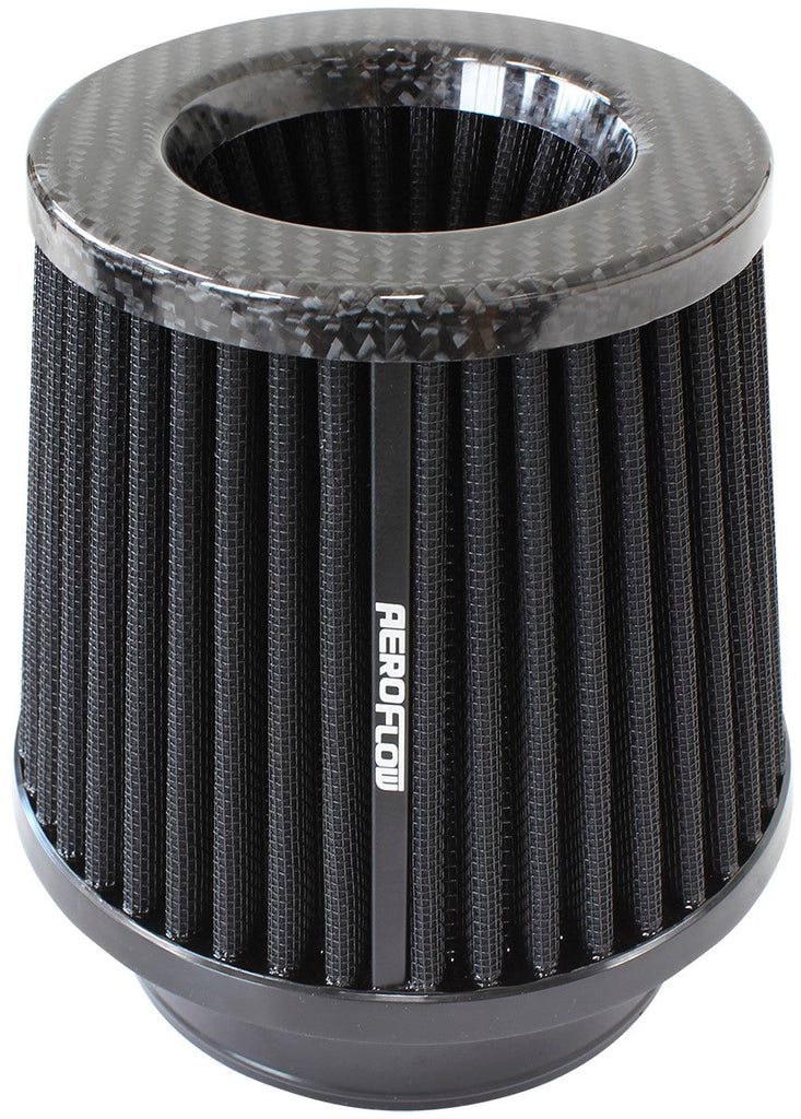 4" CARBON INVERTED TAPERED 5.25-6 O.D, 5 HIGH BLACK