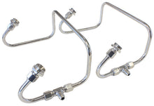Load image into Gallery viewer, DUAL INLET FUEL LINE KIT SUIT 4150 HOLLEY CARB S/STEEL