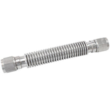Load image into Gallery viewer, FLEXIBLE TURBO DRAIN HOSE S/S FEMALE 2 x -12AN 300MM LONG