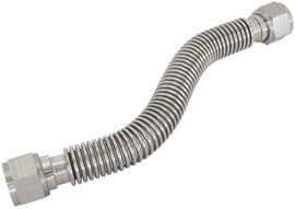 FLEXIBLE TURBO DRAIN HOSE S/S FEMALE 2 x -10AN 300MM LONG
