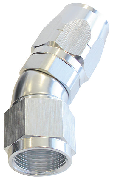 ALLOY 30 DEG HOSE END -16AN SILVER CUTTER STYLE FULL FLOW
