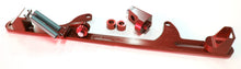 Load image into Gallery viewer, BILLET THROTTLE CABLE BRACKET RED SUITS 4500 STYLE