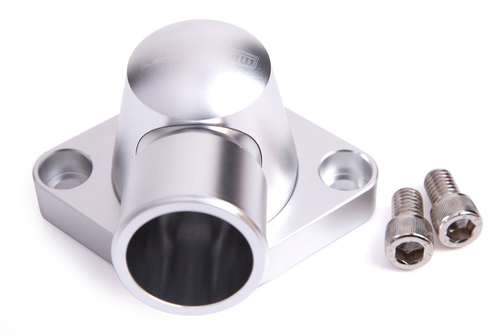 BILLET THERMOSTAT HOUSING SILVER SWIVEL SBC BBC