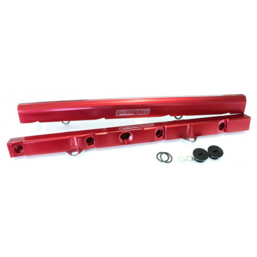 FORD WINDSOR EFI RAIL KIT RED