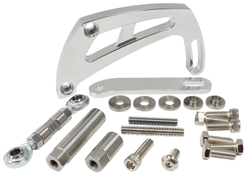 BILLET POWER STEER BRACKET S/BHIGH MOUNT SUIT S/B CHEV