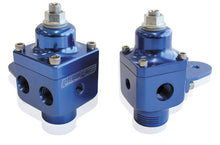 Load image into Gallery viewer, 2 PORT FUEL PRESSURE REGULATORBLUE 750+ HP @ 4-12 PSI