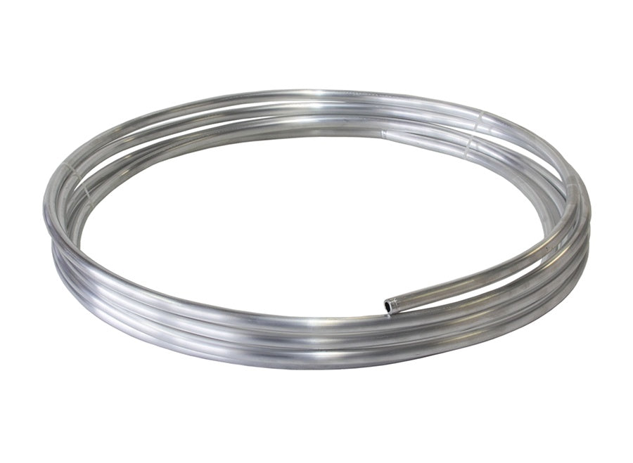 5/8" ALLOY HARD LINE (15.88mm)NATURAL FINISH (RAW) 25ft 7.5M