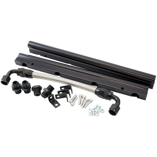 GM LS FUEL RAIL KIT EFI INTAKEMANIFOLD CATHEDRAL HI RISE LS1LS2 Aeroflow - AF6999-5001