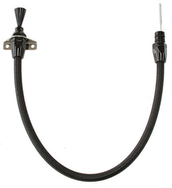 FORD C4 TRANS DIPSTICK IN CASEFIREWALL MOUNT BLACK S/S