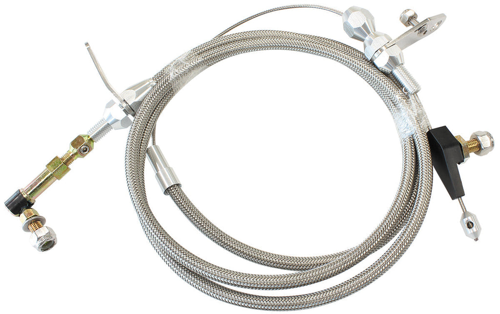 AEROFLOW KICKDOWN TORQUEFLITE 904 CABLE CHROME FINISH