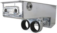 Load image into Gallery viewer, DUAL FUEL PUMP UNDER CAR SURGE TANK POLISHED 4.75L CAPACITY 77-1044