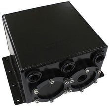 Load image into Gallery viewer, DUAL FUEL PUMP SURGE TANK KIT BLACK SUITS 2 X AF49-1014
