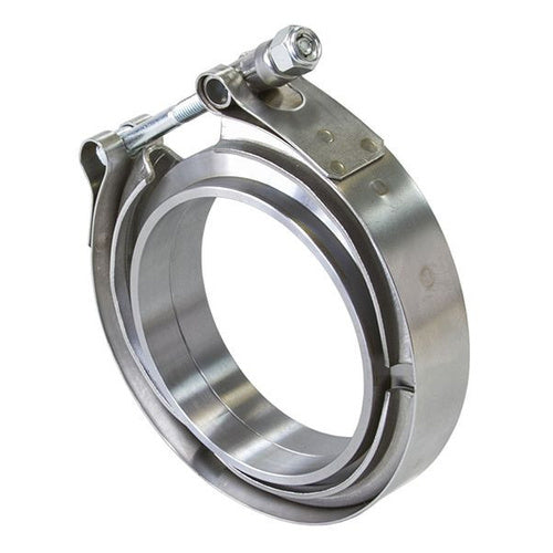 2.5" V BAND CLAMP KIT 2 X WELDRINGS & 1 X STAINLESS CLAMP
