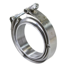 Load image into Gallery viewer, 2.5" V BAND CLAMP KIT 2 X WELDRINGS &amp; 1 X STAINLESS CLAMP