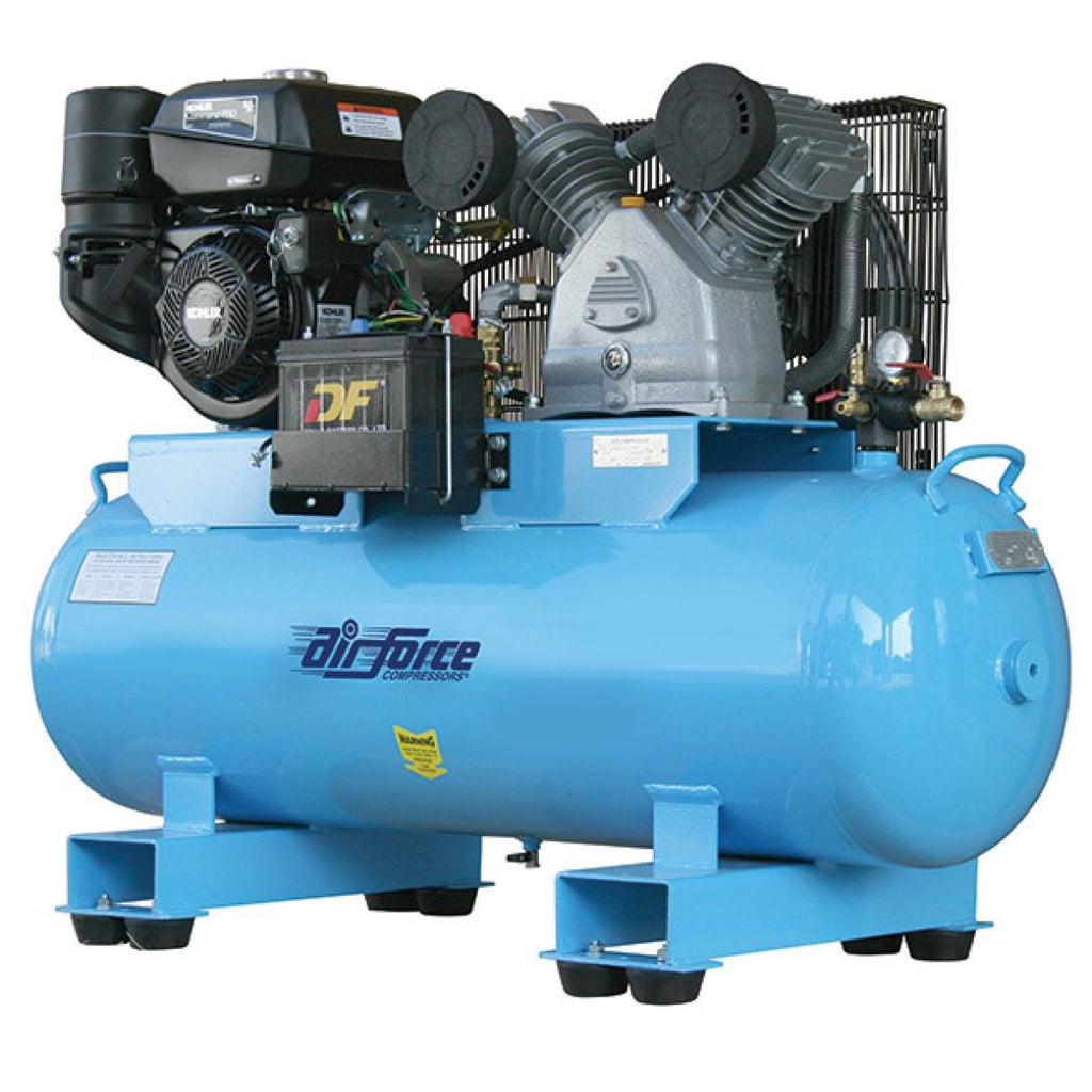 160L Petrol Compressor with Electric Start