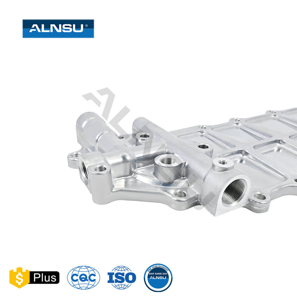 ALNSU High Quality and Hot Sell Oil Cooler Cover for Mitsubishi FUSO 6D22 6D24 6D22T ME150441 ME150453