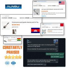 Load image into Gallery viewer, ALNSU Steering Rack for Golf Jetta Passat 1K1423055K 1K1423055KX 1K1423055M 1K1423055MX 5C1423051H