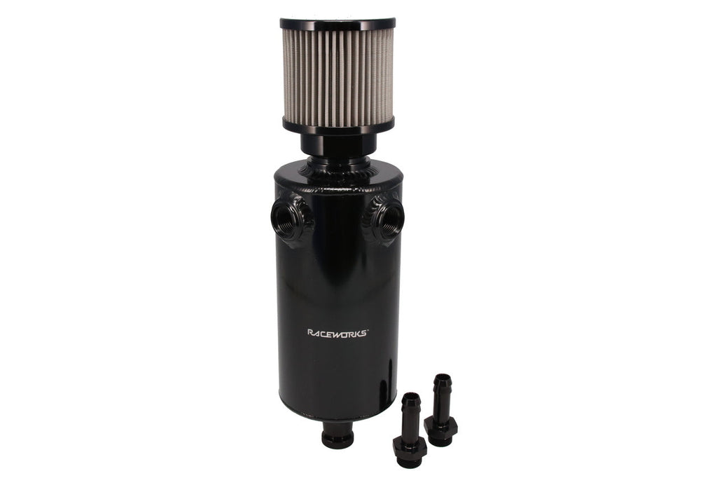 1L BREATHER DUAL -10ORB DUAL -10AN BREATHERS TANK CATCH CAN