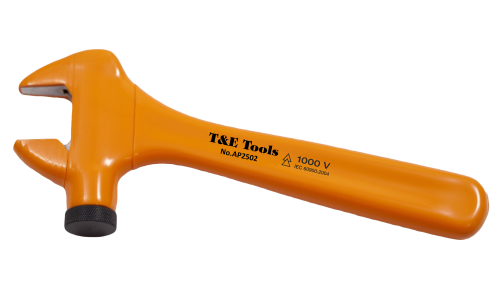 VDE Insulated Adjustable Wrench, 250mm (10")