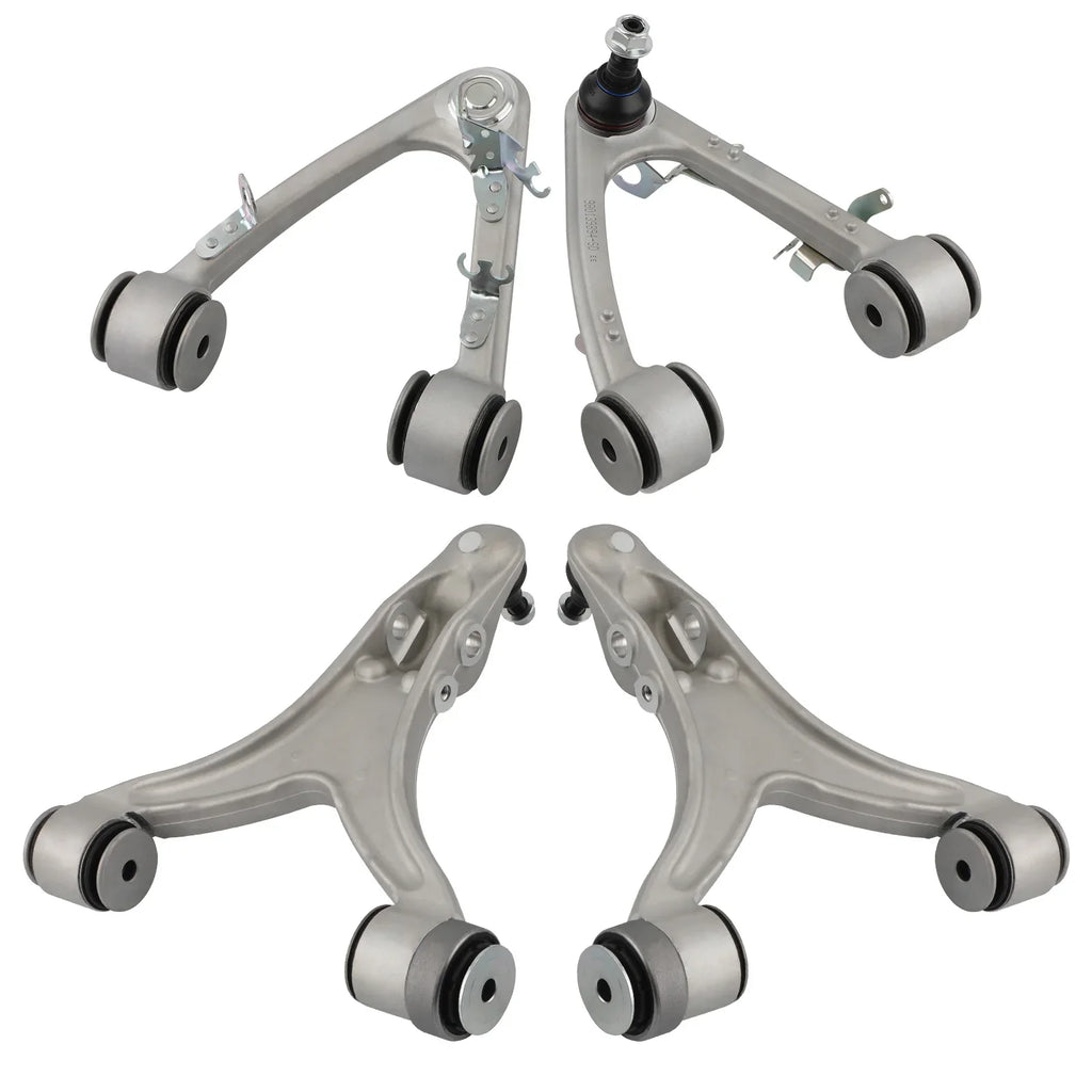 Adjustable 4Pcs Aluminum Front Upper Lower Left Right Control Arms for Quattroporte M139 2007-2013 980139892