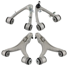 Load image into Gallery viewer, Adjustable 4Pcs Aluminum Front Upper Lower Left Right Control Arms for Quattroporte M139 2007-2013 980139892