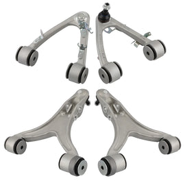 Adjustable 4Pcs Aluminum Front Upper Lower Left Right Control Arms for Quattroporte M139 2007-2013 980139892
