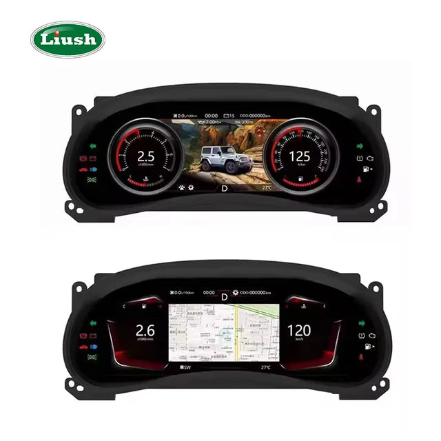 Liush 12.3 Inch Android Linux Digital Cluster LCD Instrument