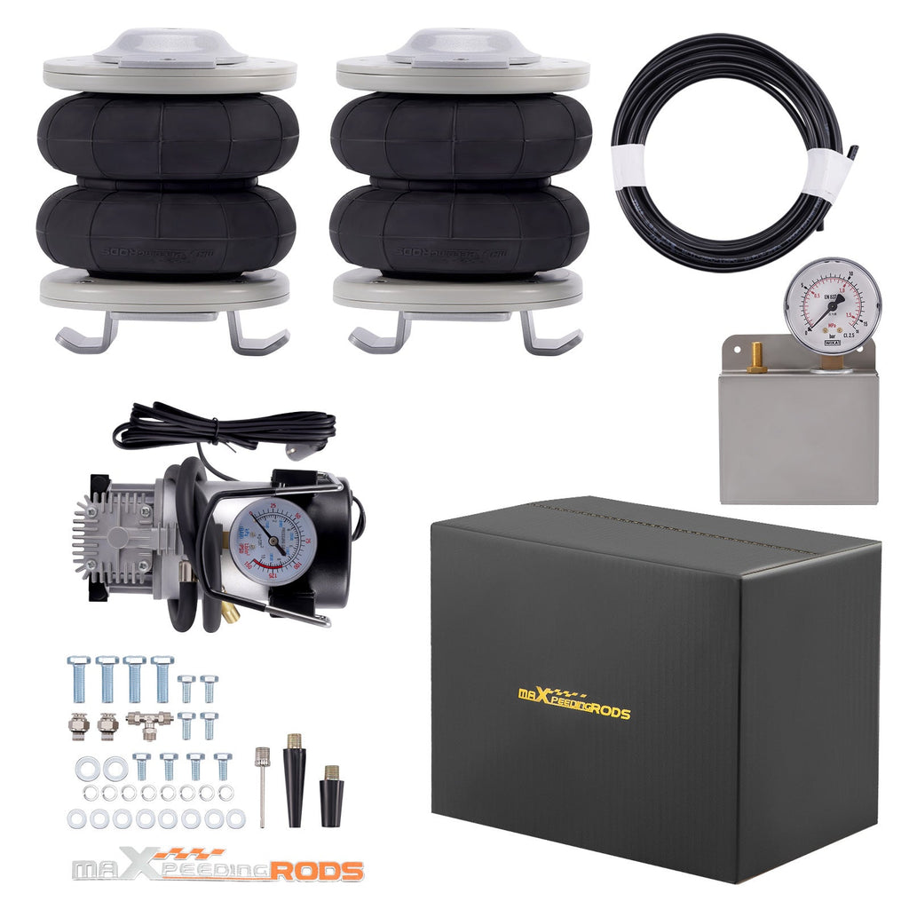 Air Suspension Kit for Fiat Ducato Citroen Relay Peugeot Boxer 1994-2024 4000kg 120W Air Pump Universal