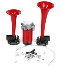 Load image into Gallery viewer, Dual Air Horn 12V Dixie Duke Of Hazzard Horn Set Super Loud Car Horns