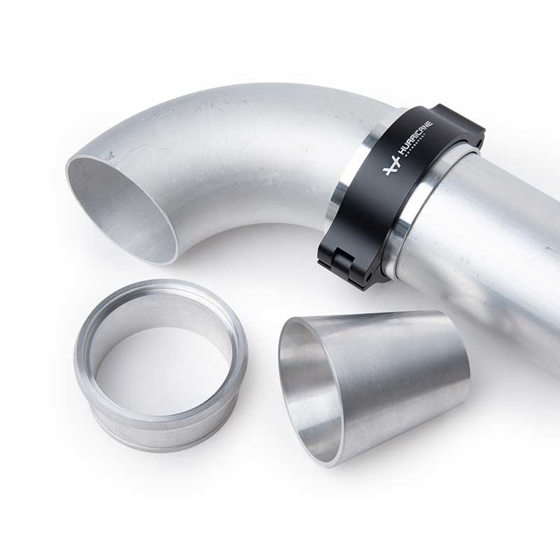 5/16" TUBE 90 deg female -6AN BLACK SWIVEL NUT WITH OLIVE