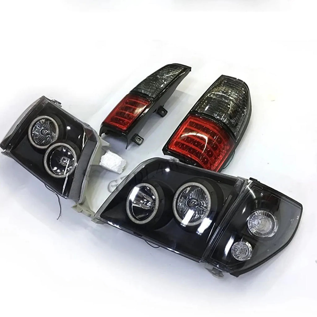 Auto Part Corner Lights Front Headlights for Land Cruiser Prado LC90 1996-2002